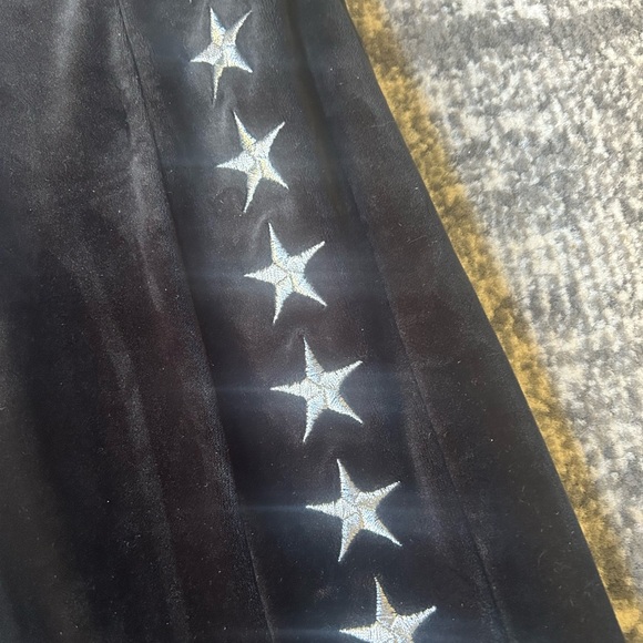 Paris Hilton Black Star Track Pants ( pants only) - Picture 3 of 10